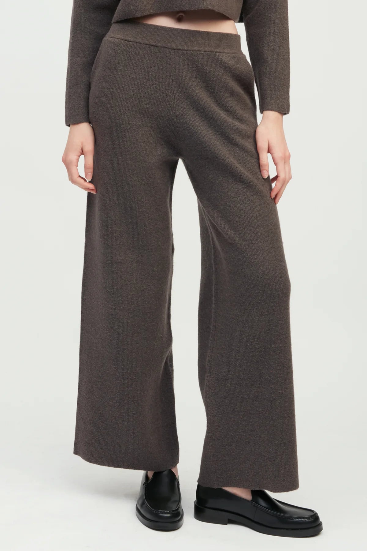 Wide Leg Knit Pants