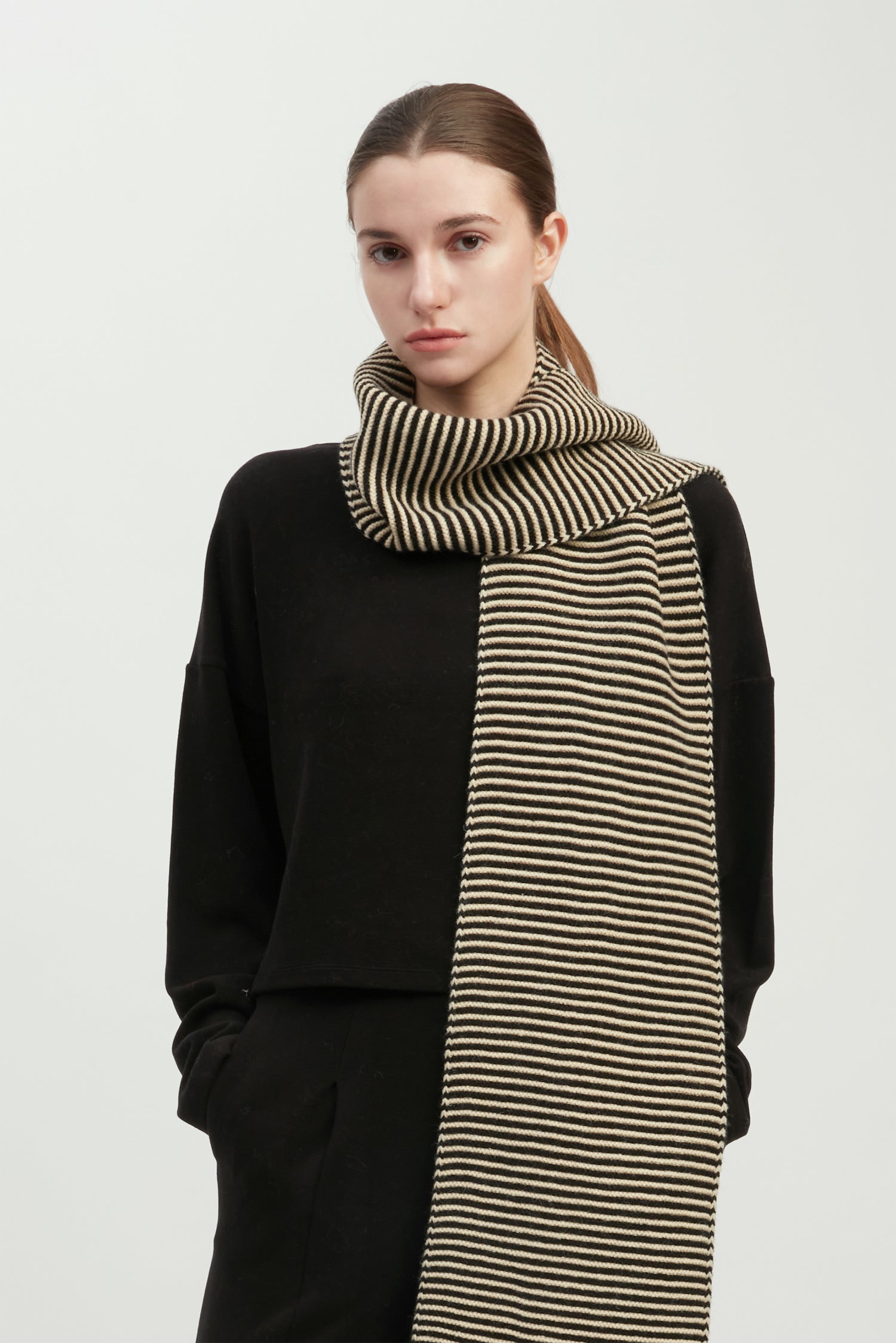 Striped Stitch Scarf