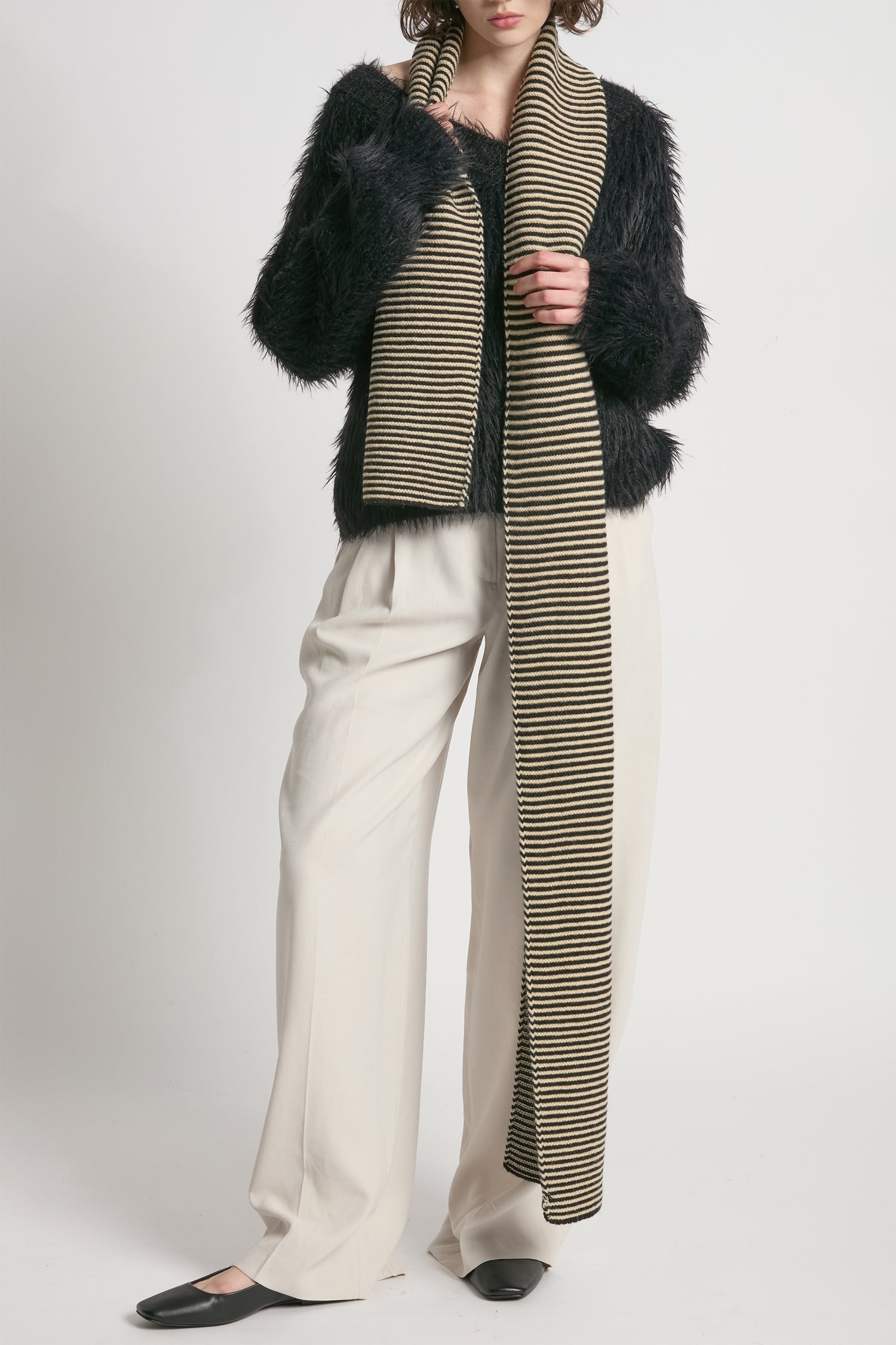 Striped Stitch Scarf