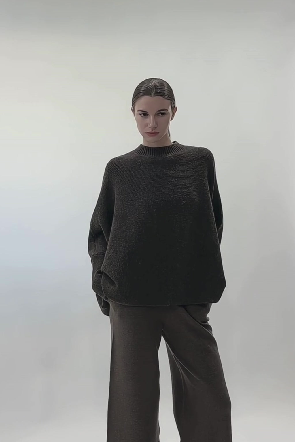 Mockneck Pullover Poncho