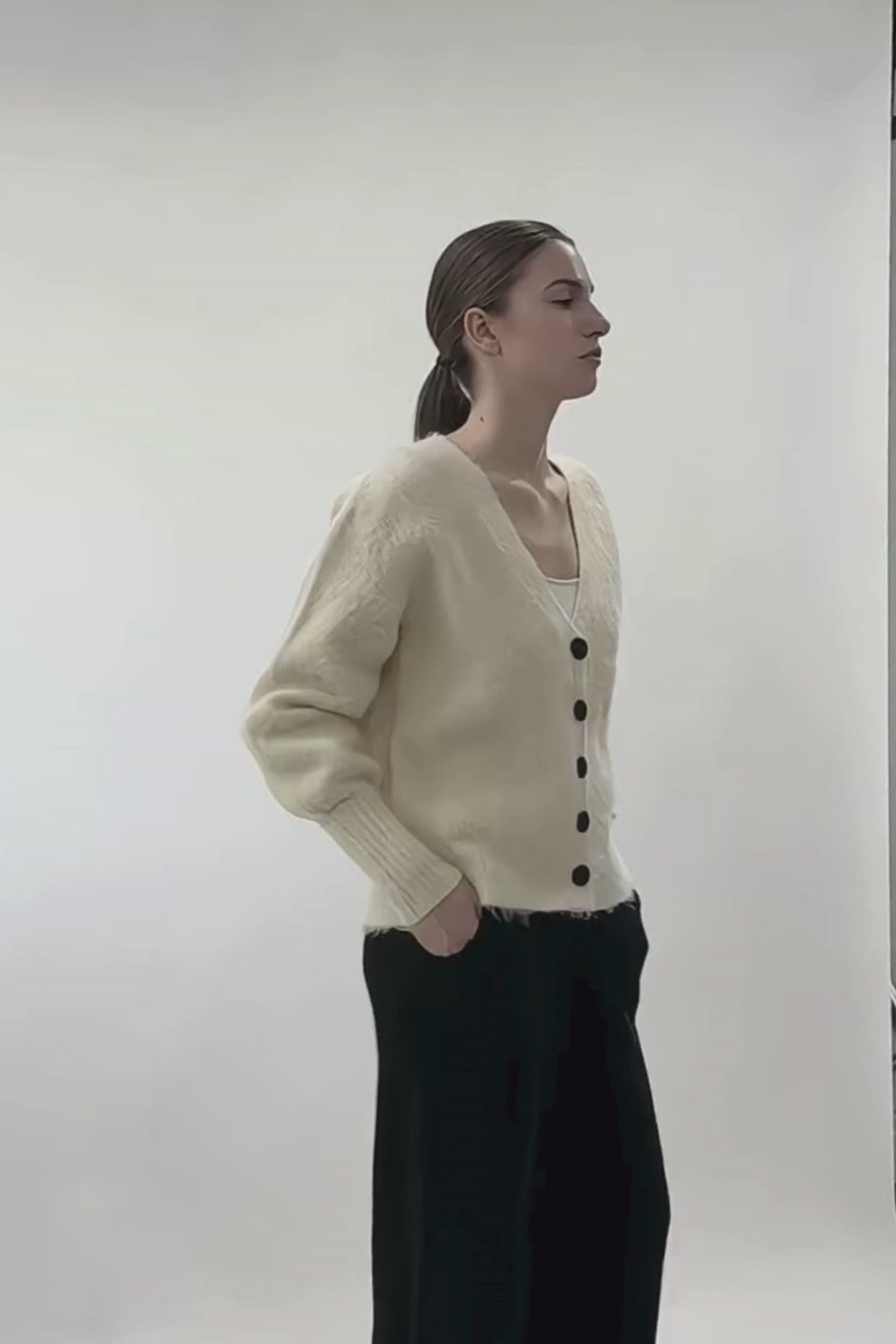 Shaggy Fur Cardigan