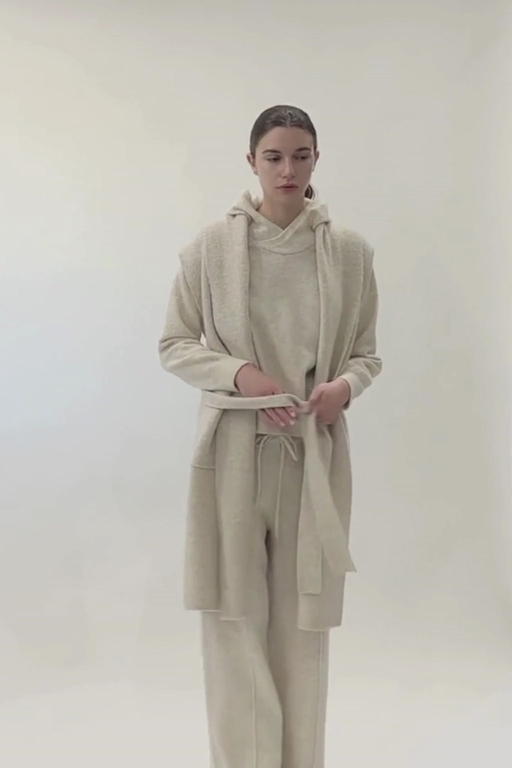 Belted Midi Vest